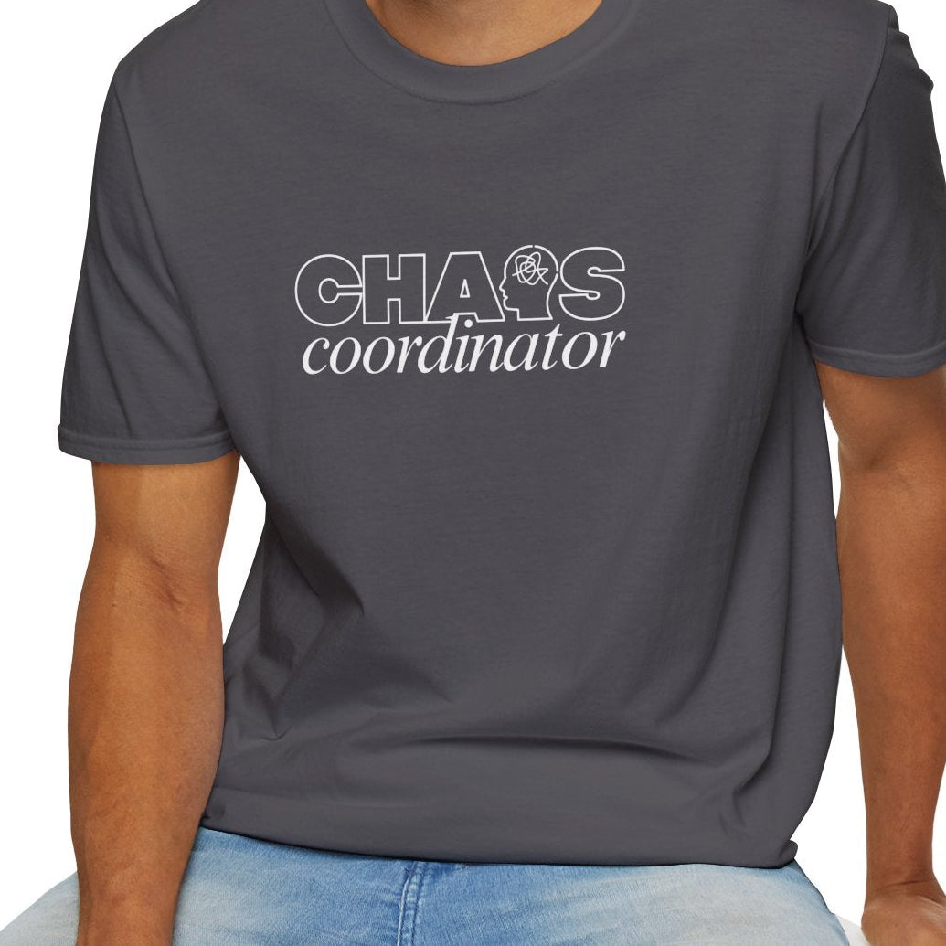 Chaos Coordinator T-Shirt | Project Manager Gift | Funny Mom Shirt | Teacher Gift | Office Humor