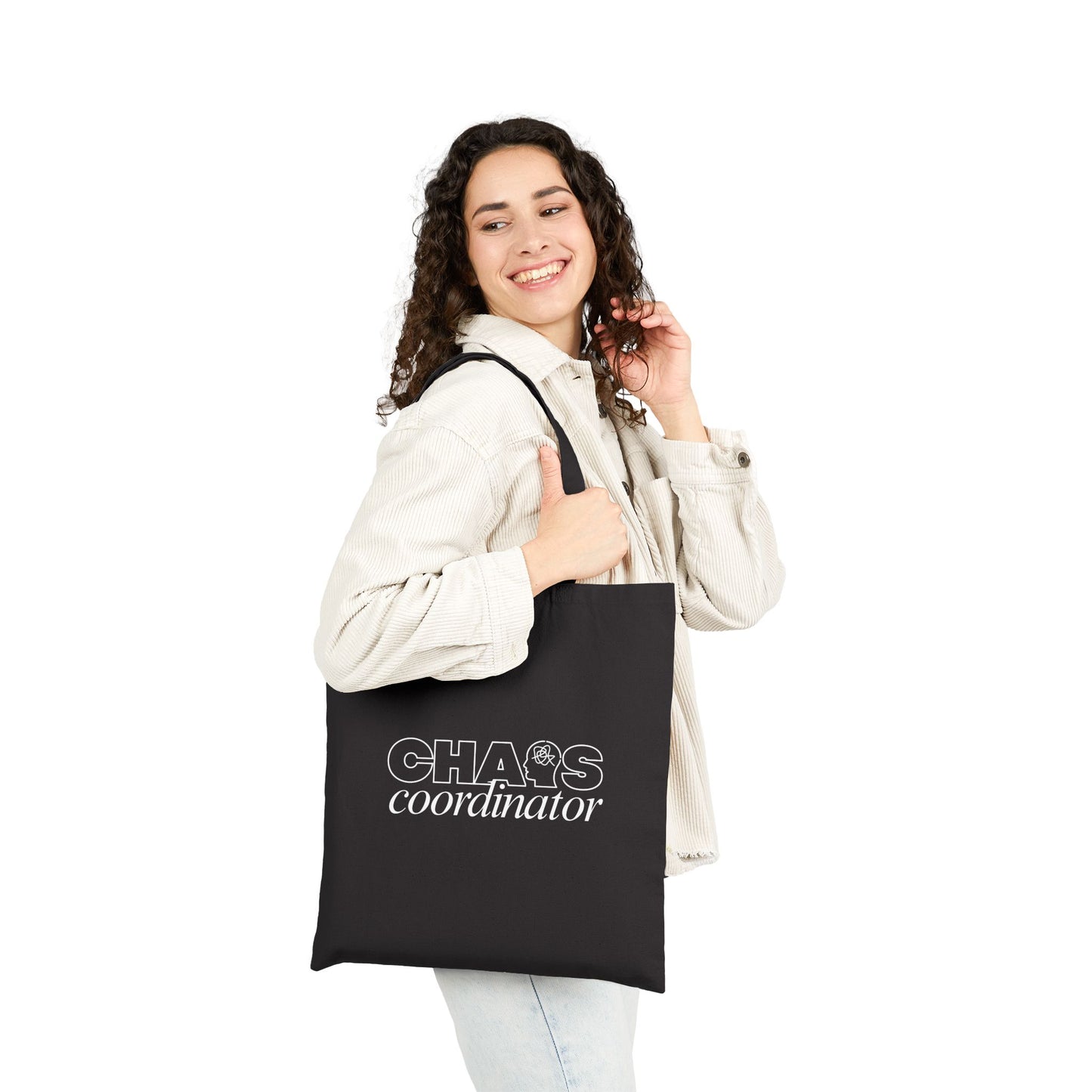 Chaos Coordinator Tote Bag | Teacher Gift | Project Manager Bag | Funny Mom Dad Gift | Work Tote