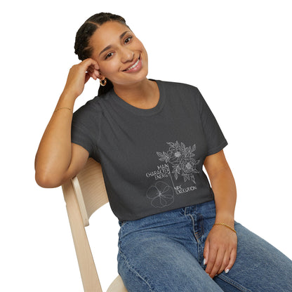 Main Character Energy NPC Execution T-Shirt | Gamer Humor | Self-Aware Gift | Line Art Design