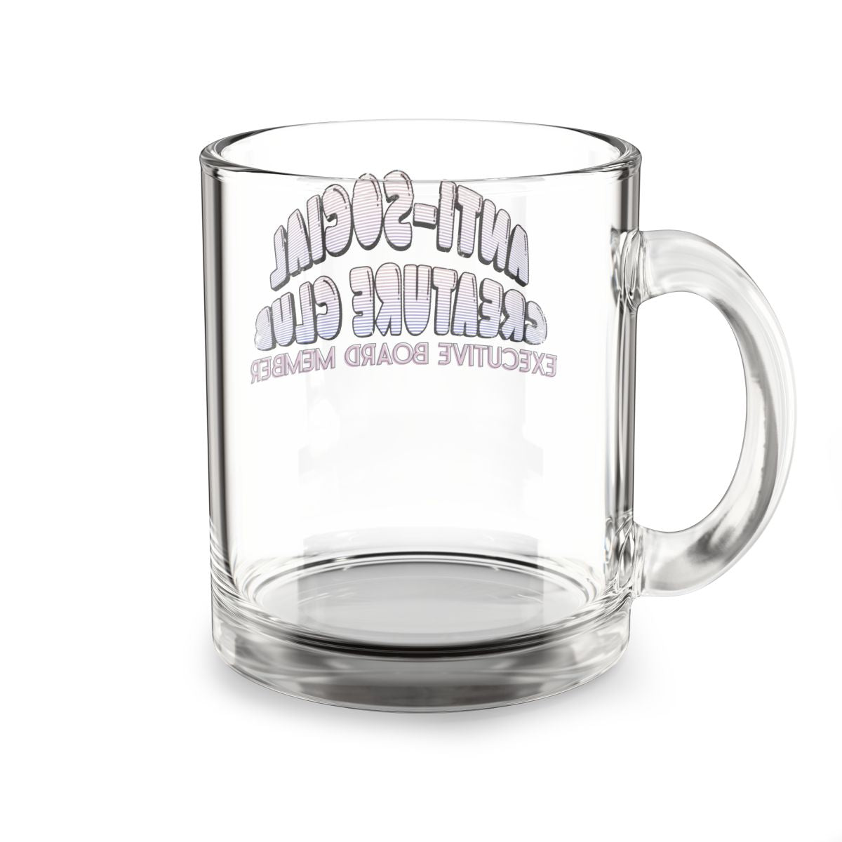 Anti-Social-Creature-Club-Glass-Mug--Executive-Board-Member--Clear-Glass-Coffee-Mug--Introvert-Gift-04
