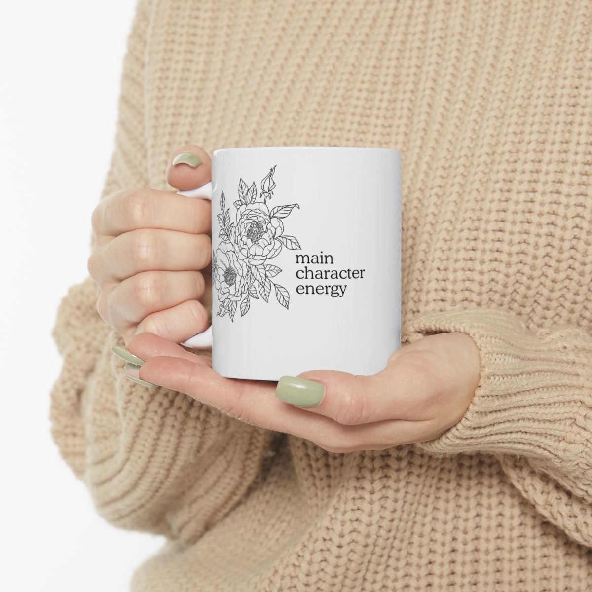 Main-Character-Energy-NPC-Execution-Mug--Gamer-Gift--Self-Aware-Humor--Line-Art-Floral-Mug-06
