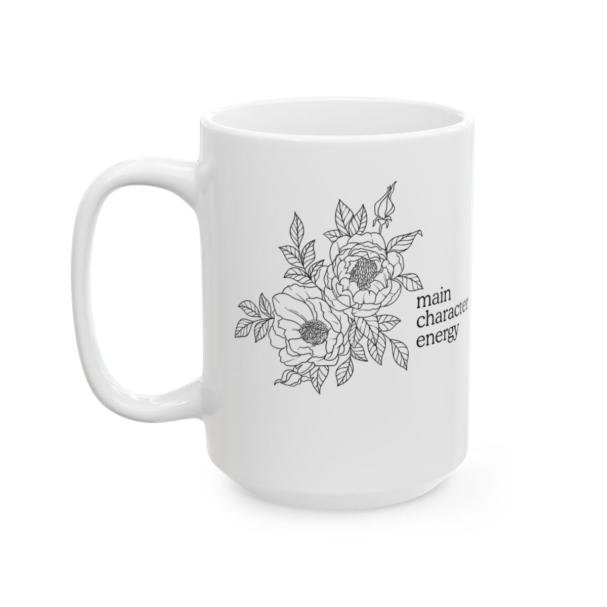 Main-Character-Energy-NPC-Execution-Mug--Gamer-Gift--Self-Aware-Humor--Line-Art-Floral-Mug-10