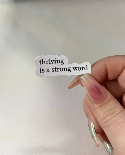 Cozy Nihilism Sticker Sheet | Soft Cynical Stickers for Burnt-Out Humans