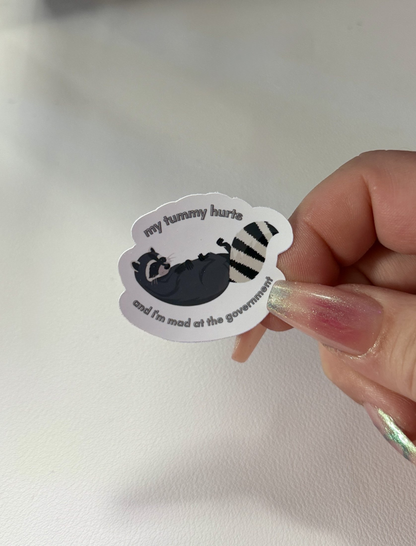 Too Woke to Not Be Angry Sticker Sheet | Political & Anti-Fascist Kiss-Cut Stickers