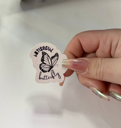 Introvert Survival Guide Sticker Sheet | Social Battery Humor Stickers